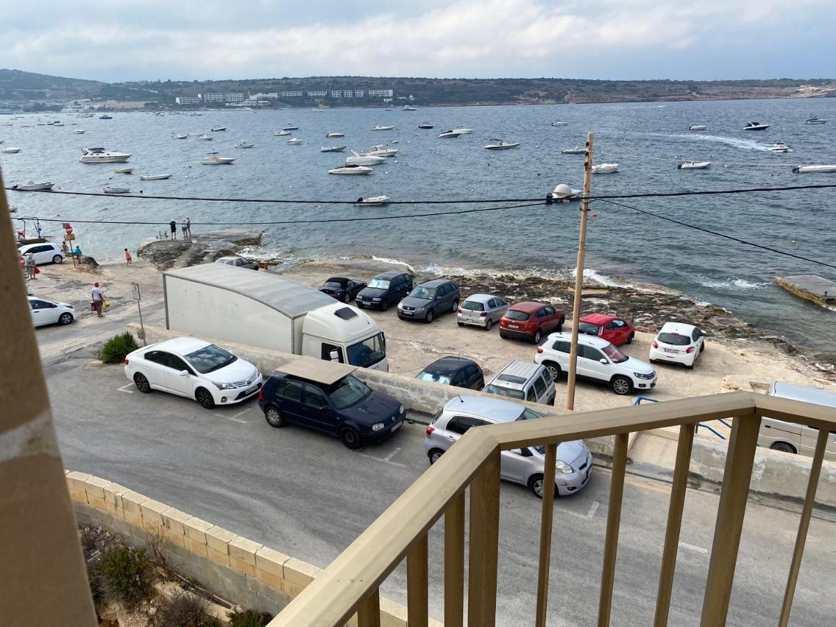 Sea Front Apartment At Mellieha Bay, Malta! ภายนอก รูปภาพ